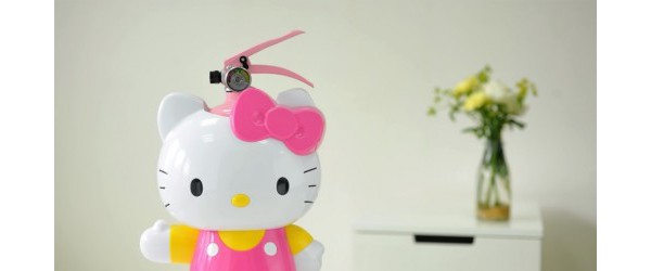 初田（HATSUTA）｜HELLO KITTY家用灭火器，pick萌系家庭的防护日常！